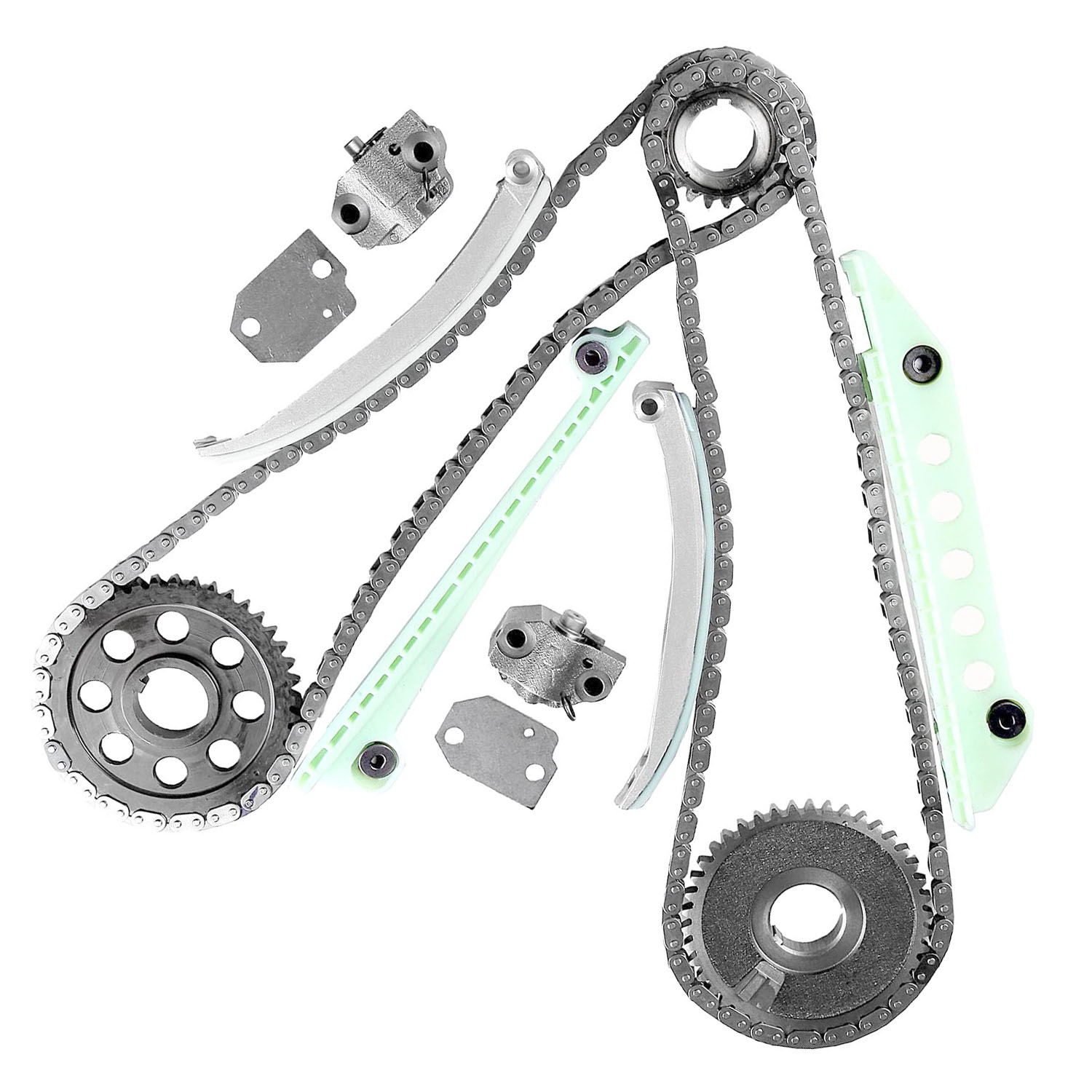 Timing Chain Kit for Ford F8AZ6256AA, F8AZ6256BA, 5W7Z6268AA